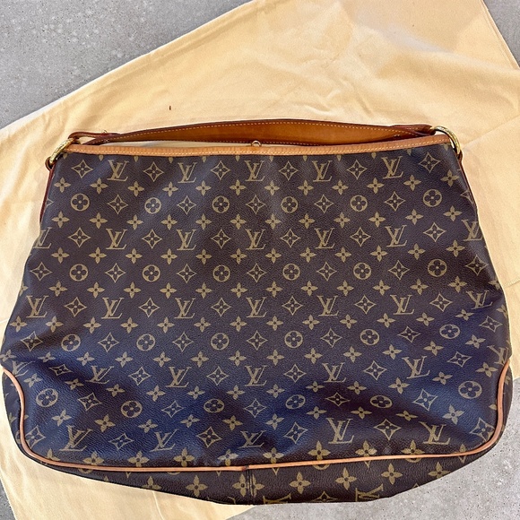 Louis Vuitton Brown Monogram Shoulder Bag - Picture 6 of 12